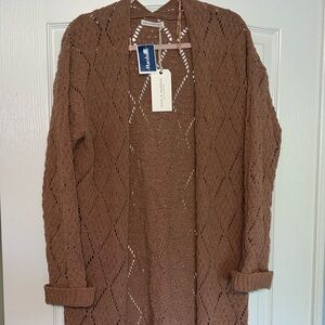 MOON & MADISON sweater duster